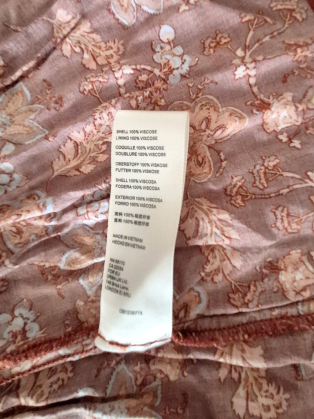 Free People Sweet Escape Maxi Dress Mocha Combo Size M - Picture 12 of 12